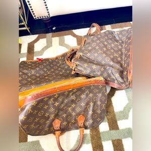 3 Authentic Vintage LV great for repurpose